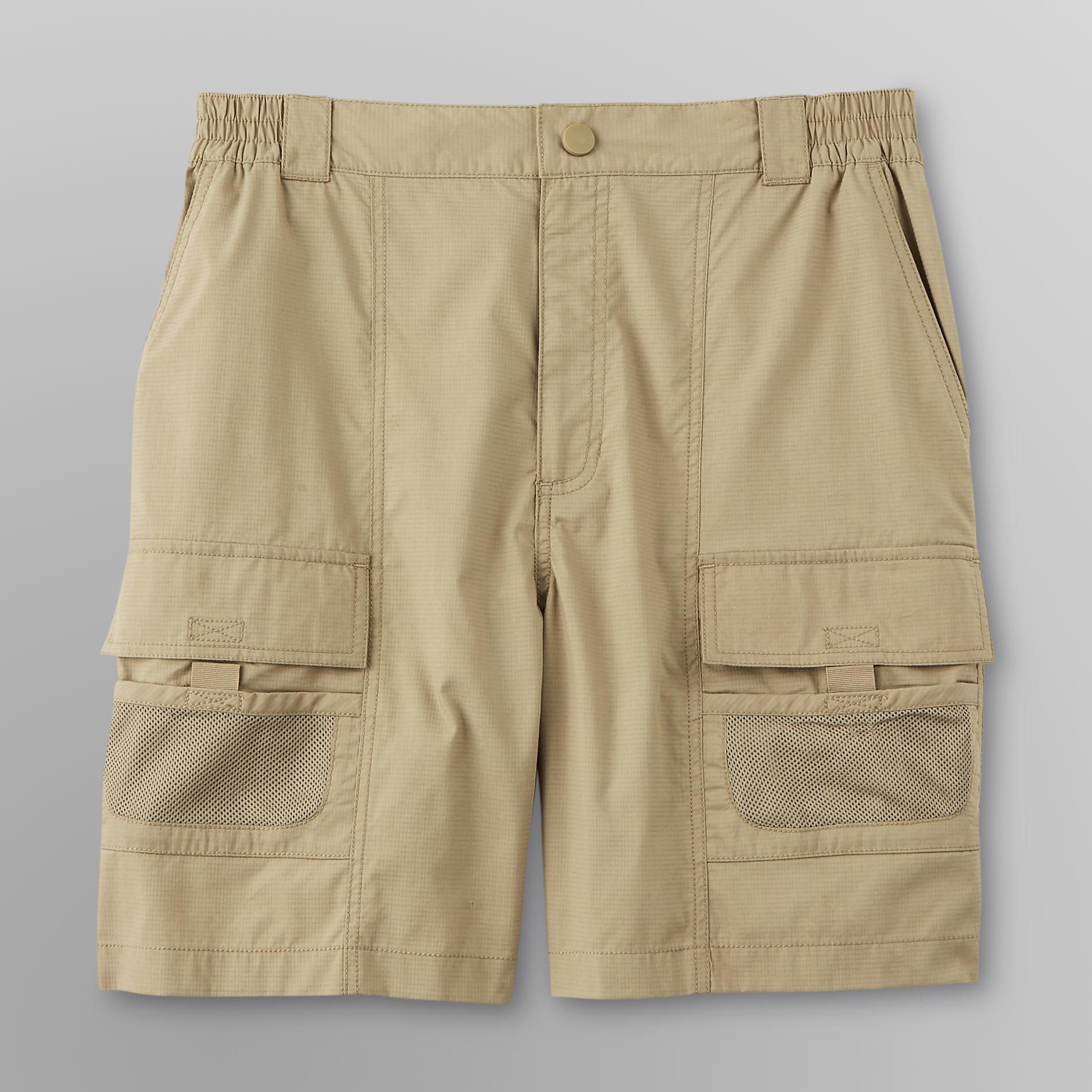 Outdoor Life Men's Big & Tall  Ripstop Cargo Shorts
