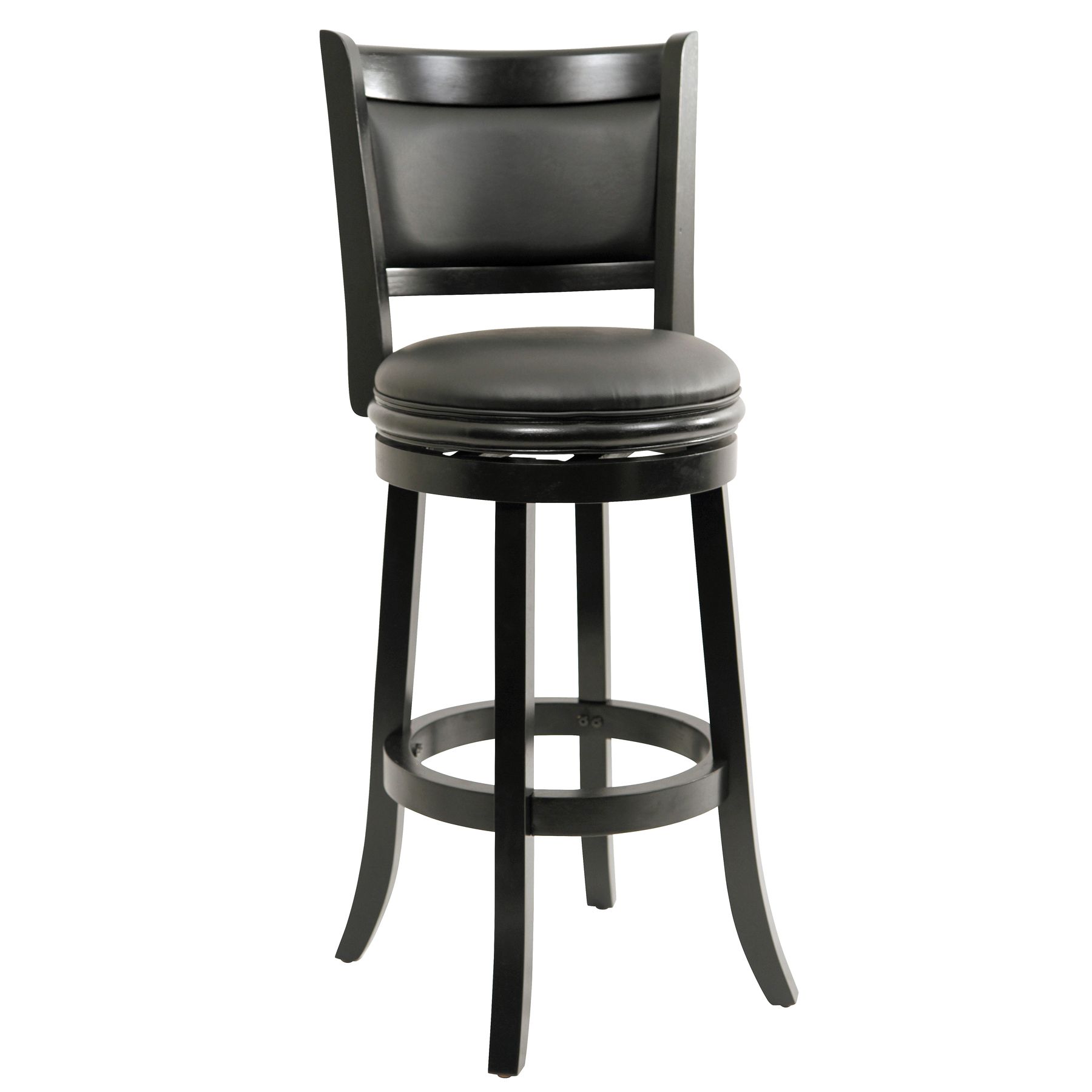 Boraam Augusta 29 Inch. Bar Stool Black