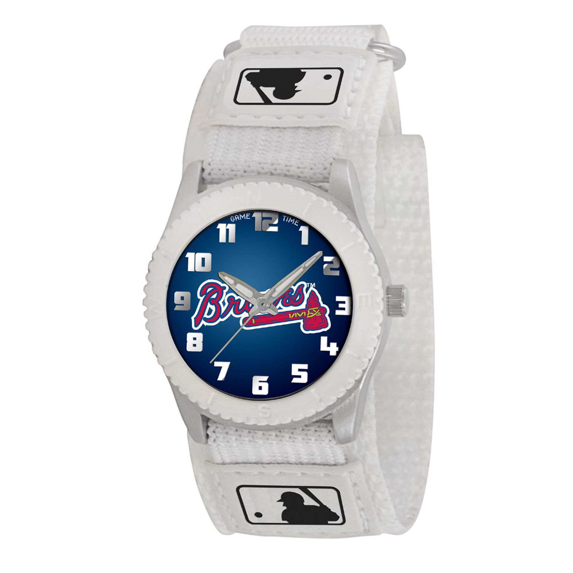 Game Time Watches Atlanta Braves MLB White Rookie Series Watch