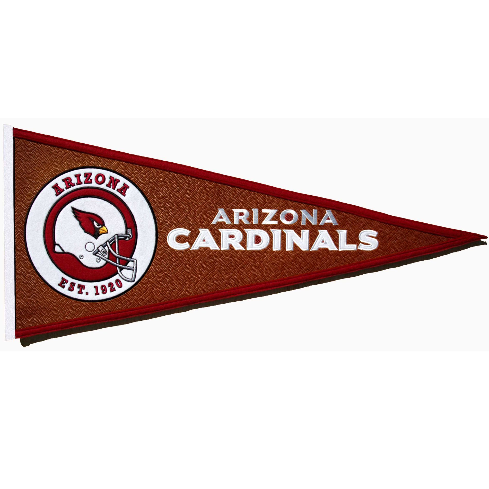 Winning Streak Arizona Cardinals Pigskin Wool Pennant