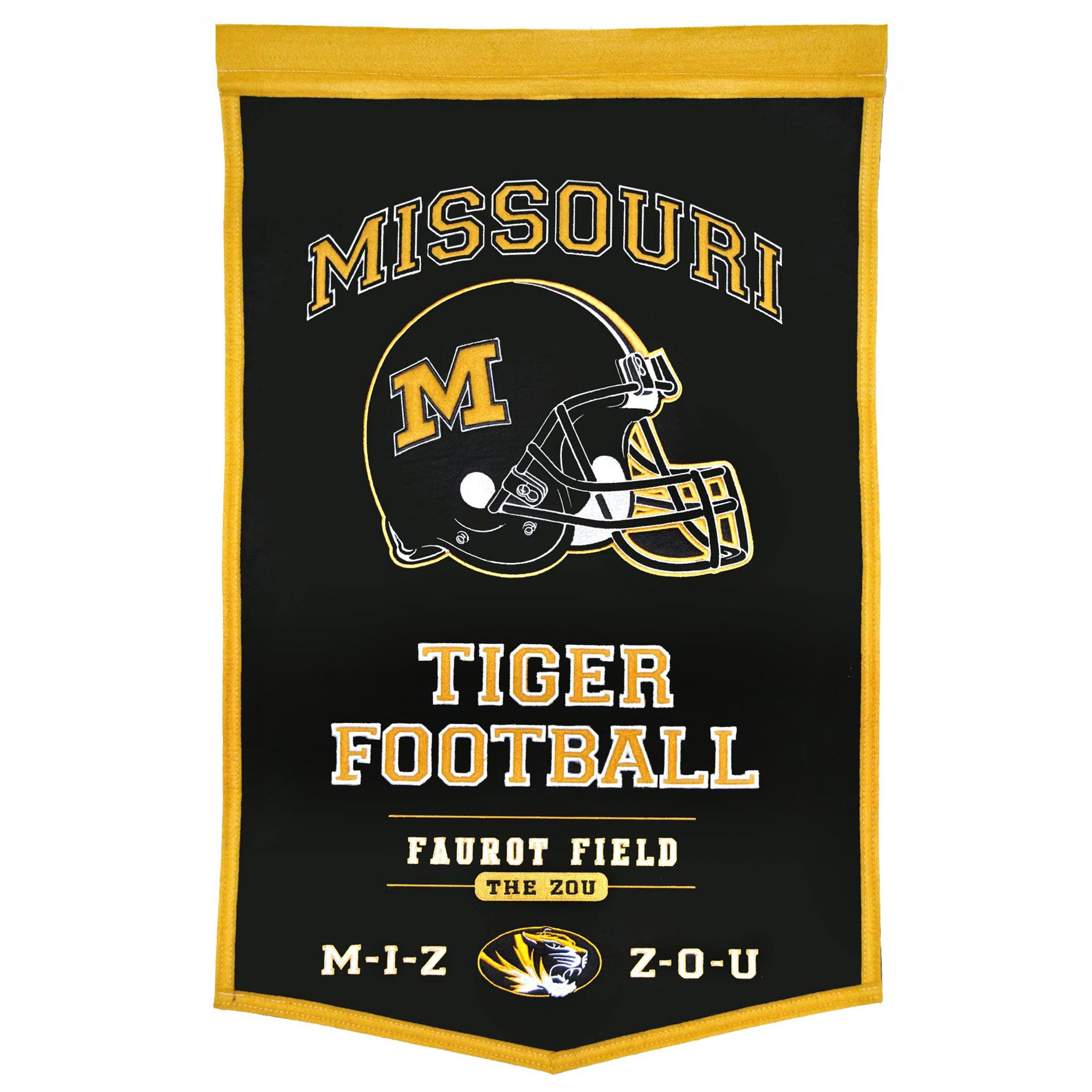 Winning Streak Missouri Tigers Powerhouse Wool Banner