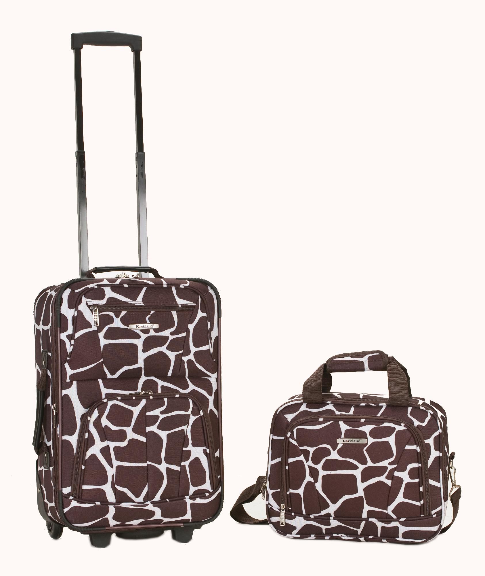 Rockland Fox Luggage 2 PC Luggage Set