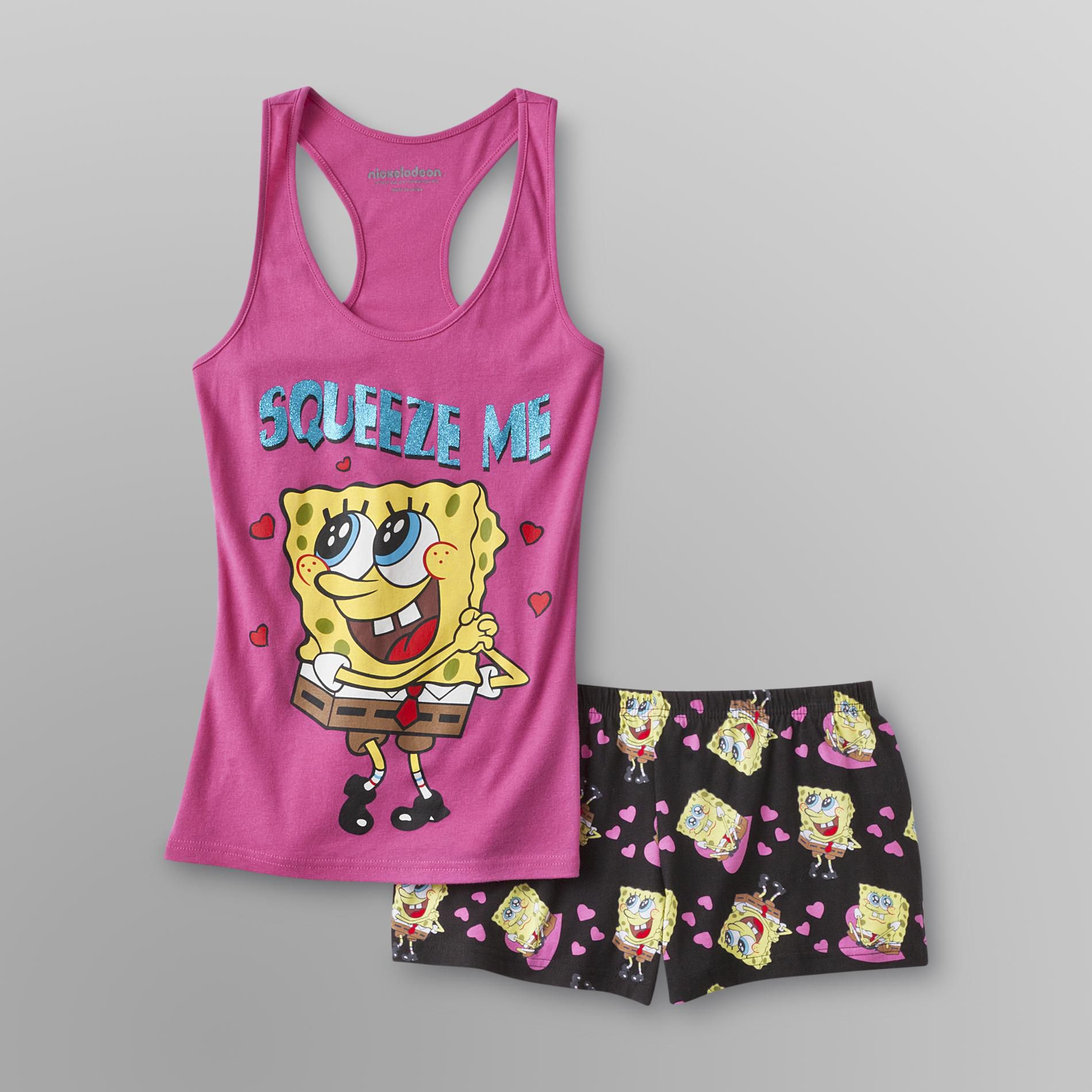 thumbnail image 2 of Nickelodeon Spongebob Squarepants Nightshirt - Official Licensed Women's Sleepwear 2 of 10