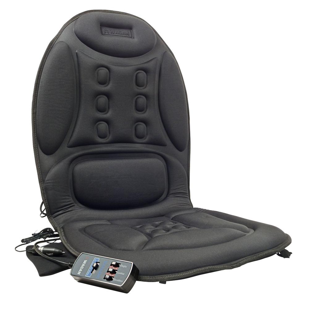 Wagan 12V Heated Seat Massage Cushion