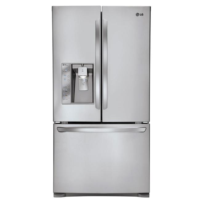 LG LFX25991ST 24 6 cu. ft. CounterDepth French Door BottomFreezer Refrigerator Stainless