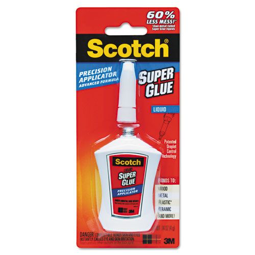 3M 3231257 Scotch Super Glue Liquid In Precision Applicator