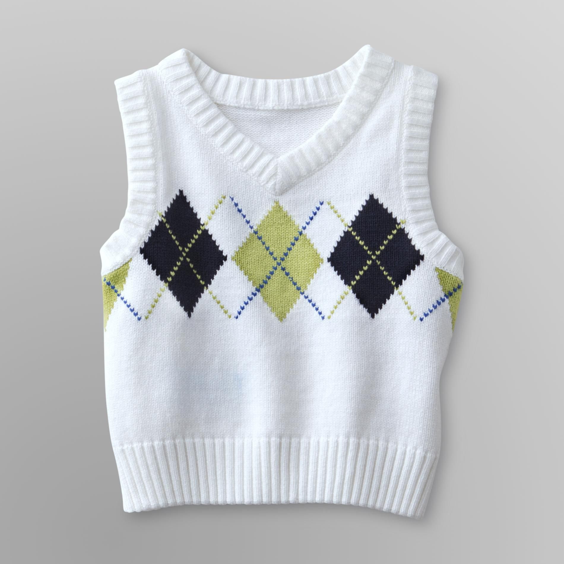 Holiday Editions Infant & Toddler Boy's Sweater Vest - Argyle