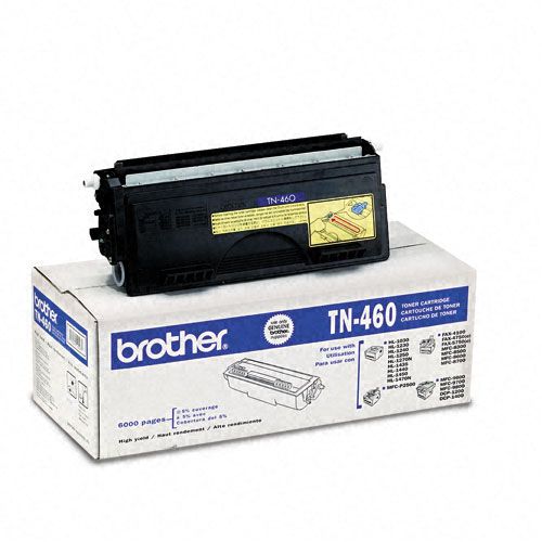 Brother BRTTN460 TN-460 Toner Cartridge, High-Yield, Black