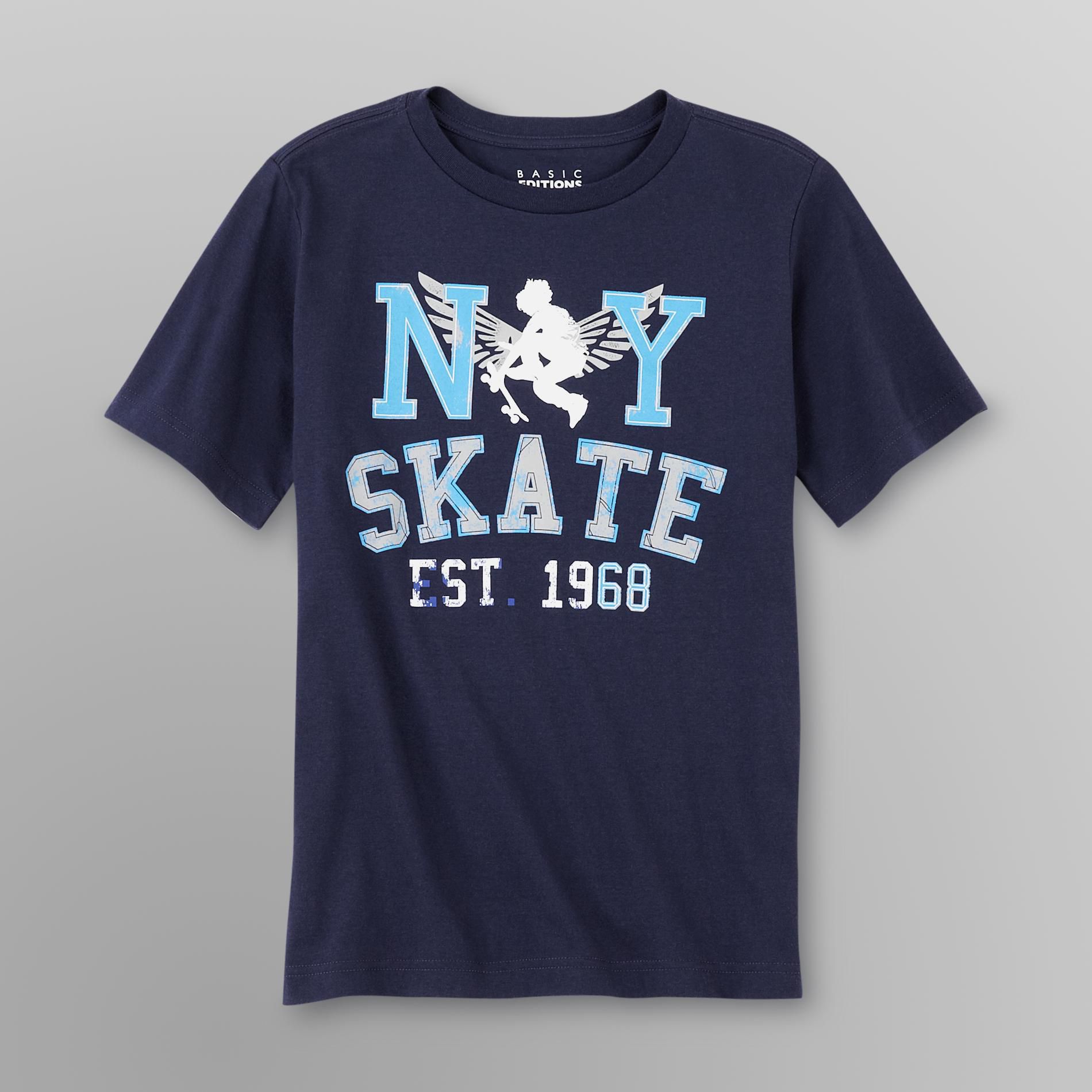 Basic Editions Boy's Graphic T-Shirt - NY Skate