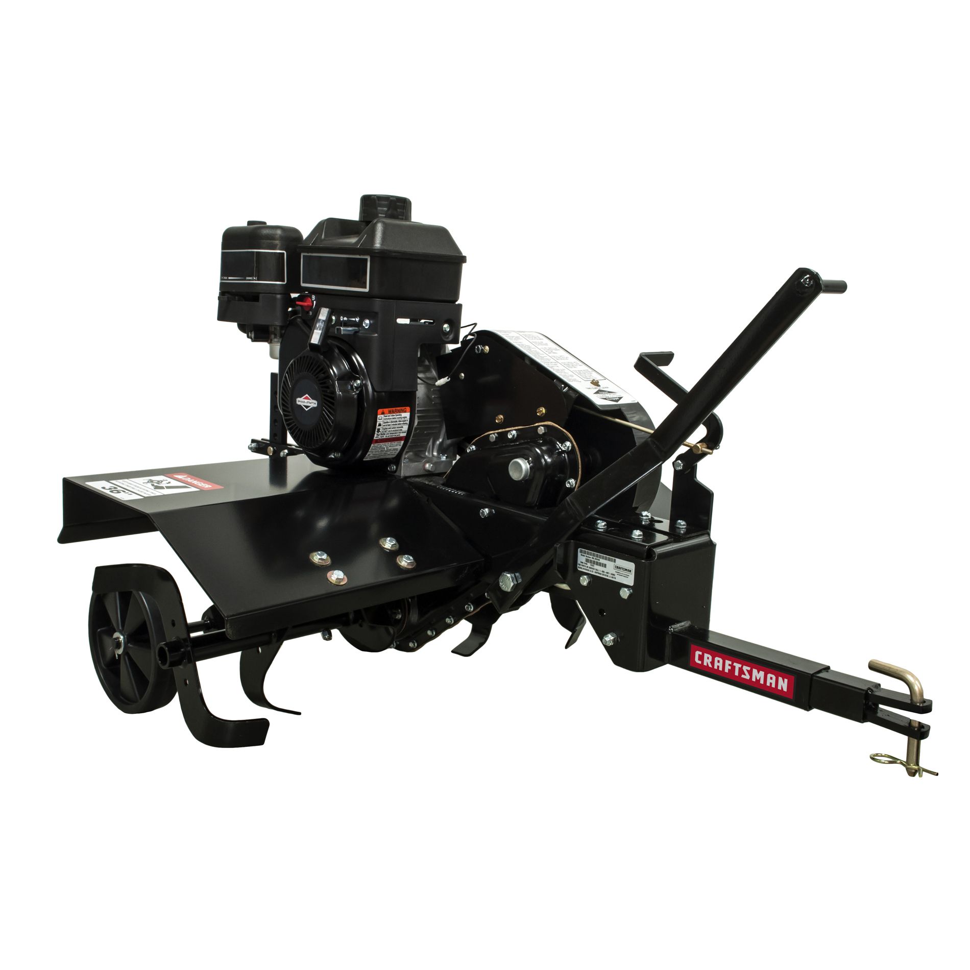 Ford 105 rear mounted tractor tiller #1
