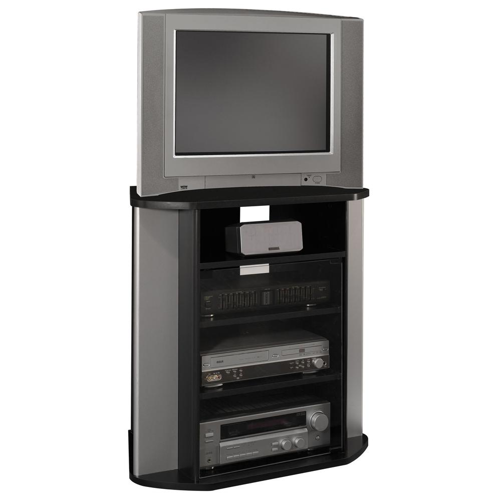 Bush Furniture, Visions Collection Tall Corner TV Stand