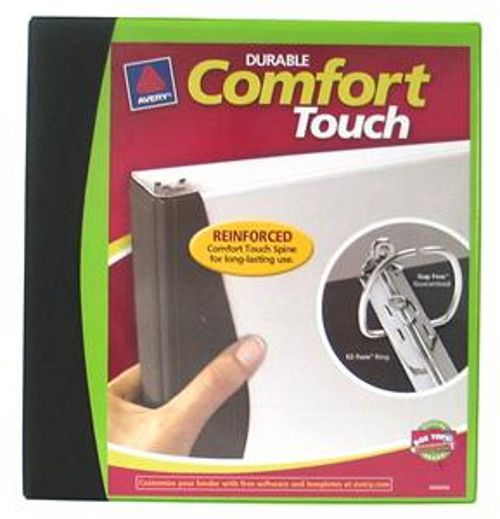 Avery 17408 Durable Comfort Touch Binder, 1 in