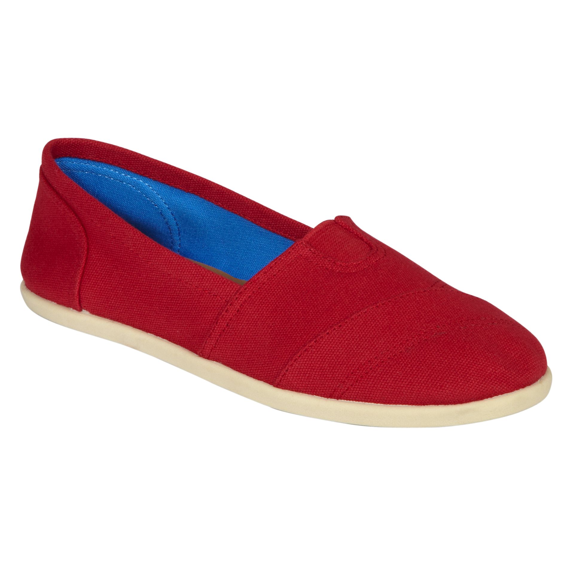 Bongo Women's Casual Canvas Shoe Prepster - Red