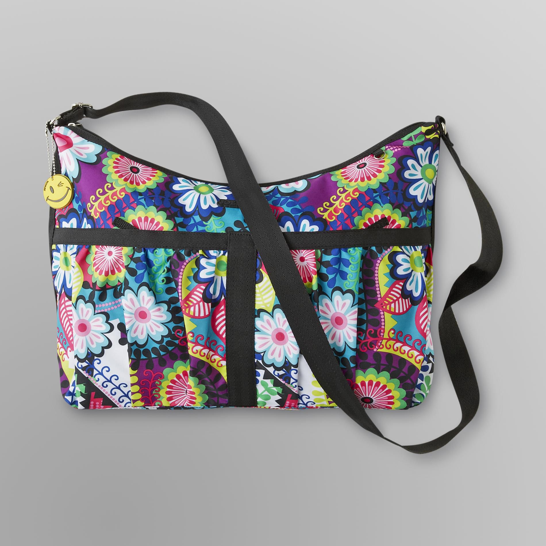 Joe Boxer Women's Moon Dance Tote Bag Floral Print