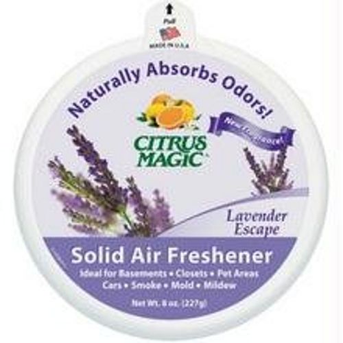 Citrus Magic  - Solid Air Freshener Odor Absorbing Lavender Escape - 8 oz