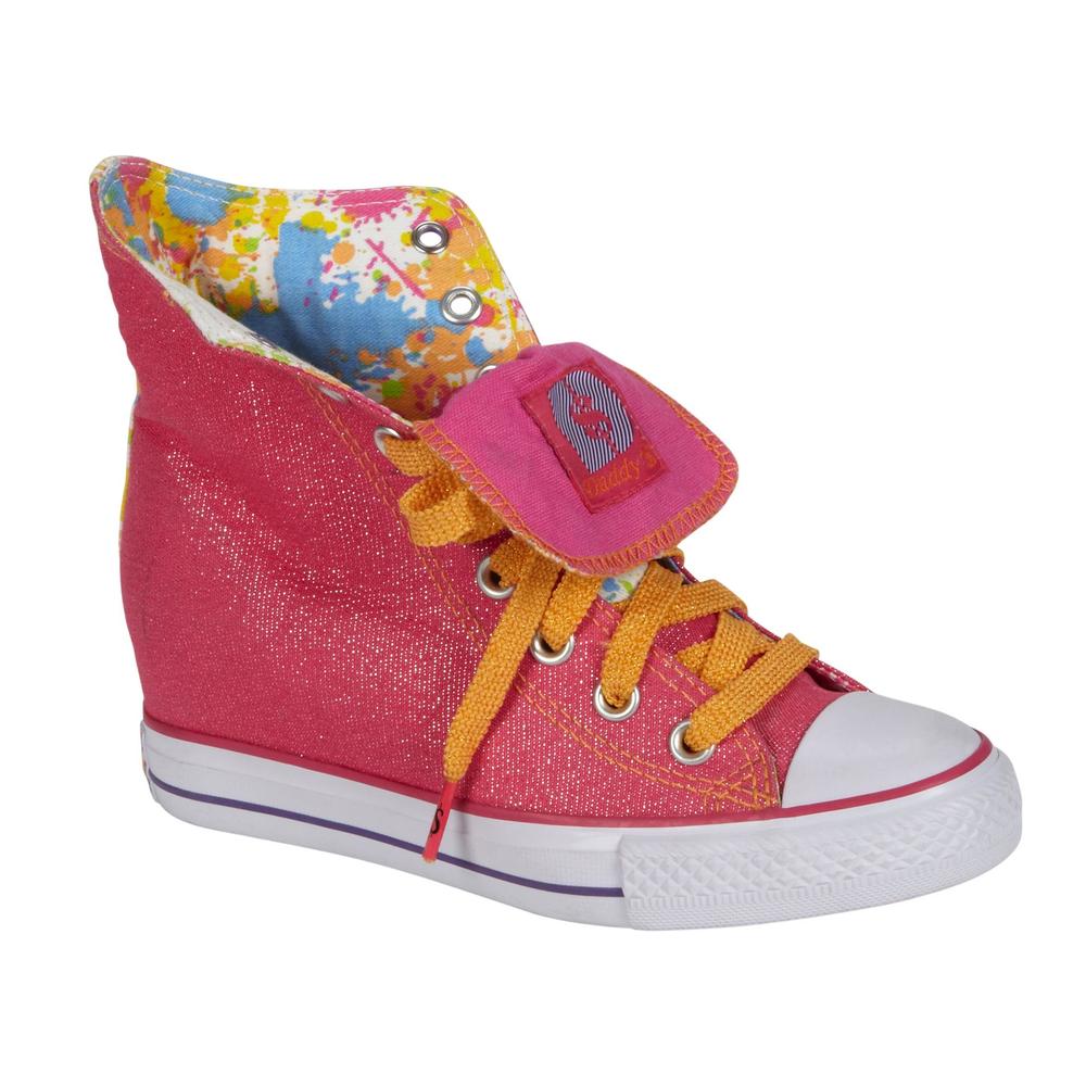 Daddys Money Women's Casual Shoe Gimme Glitter Bomb - Hot Pink