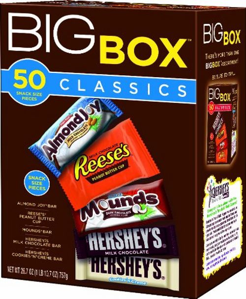 Hershey's Snack Size Favorites Assortment Big Box 26.7 oz