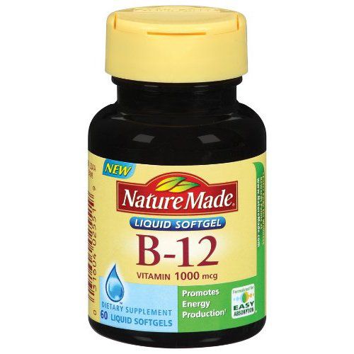 Nature Made Vitamin B-12 1000 Liquid Soft-gels 60 Ct.
