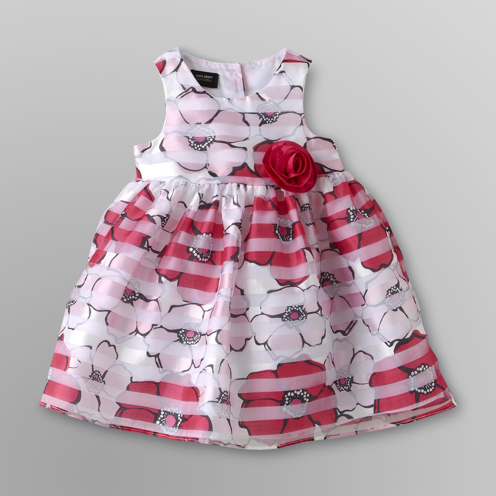 Holiday Editions Infant & Toddler Girl's Party Dress - Pink Floral