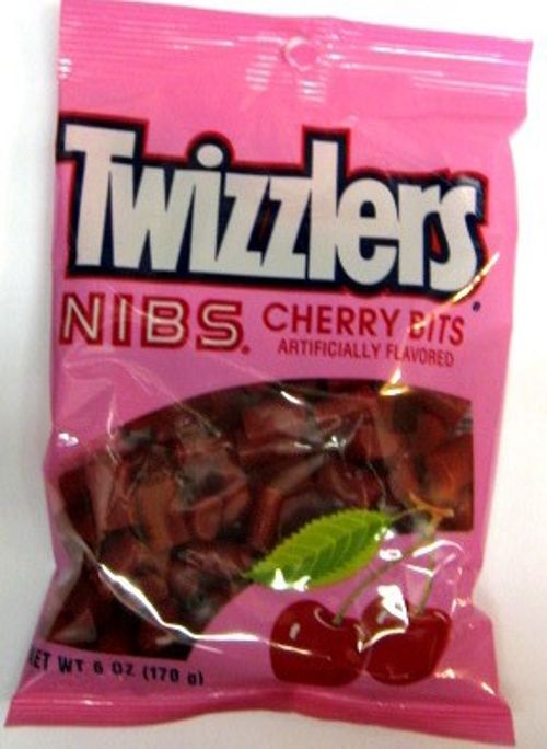 Hershey Twizzler Nibs Cherry Bites Lay Down Bag