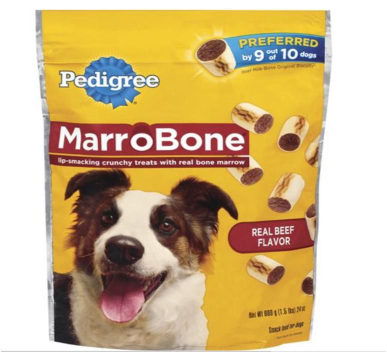 Pedigree Marrobone Beef Dog Treats 24 oz