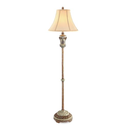 Ore International 62.5"H VINTAGE ROSE FLOOR LAMP