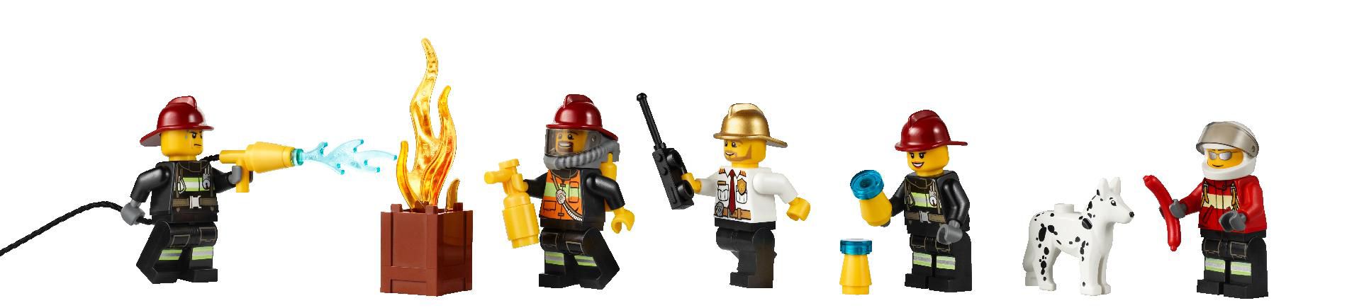 LEGO CITY Fire Station #60004   Toys & Games   Blocks & Building Sets