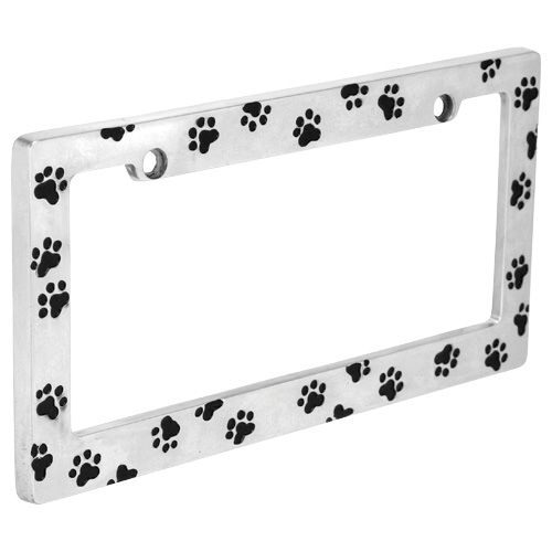 Bell Automotive Paw Prints License Plate Frame
