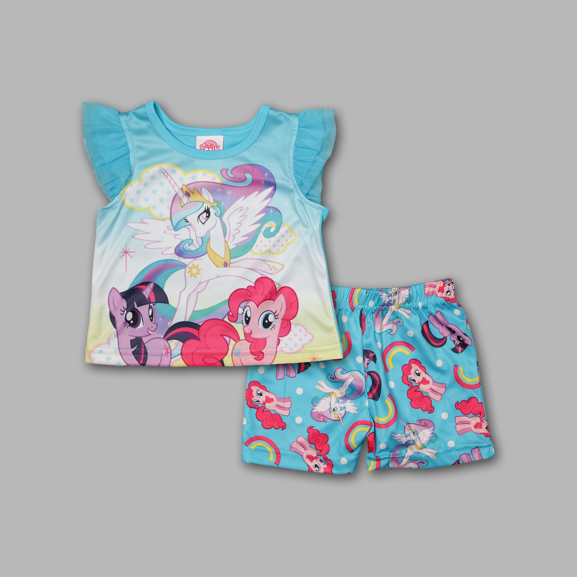 My Little Pony Infant & Toddler Girl&#8217;s 2 Pc Short Sleeve Pajama Set
