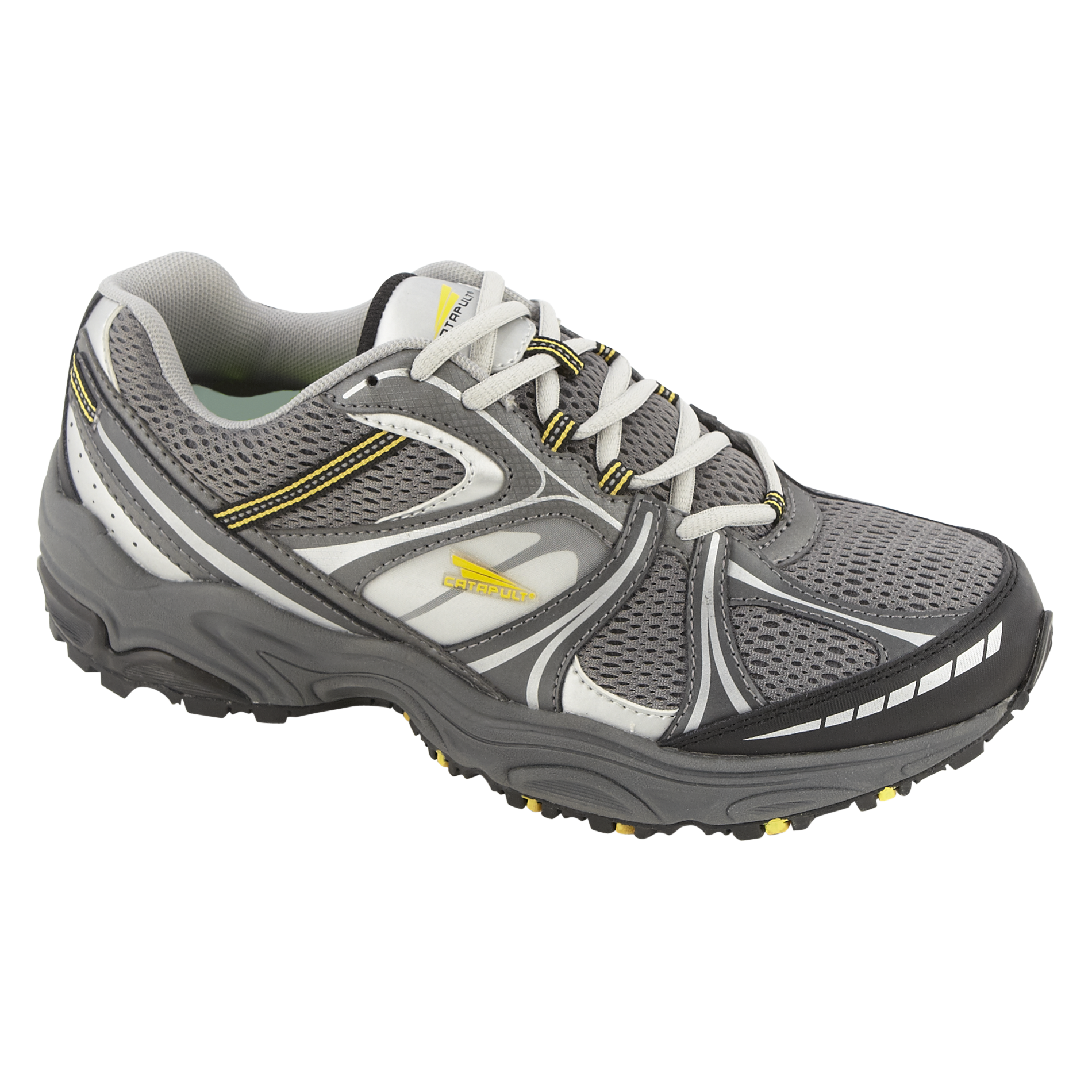 CATAPULT Men's Puck Trail Running Athletic Shoe - Charcoal/Navy