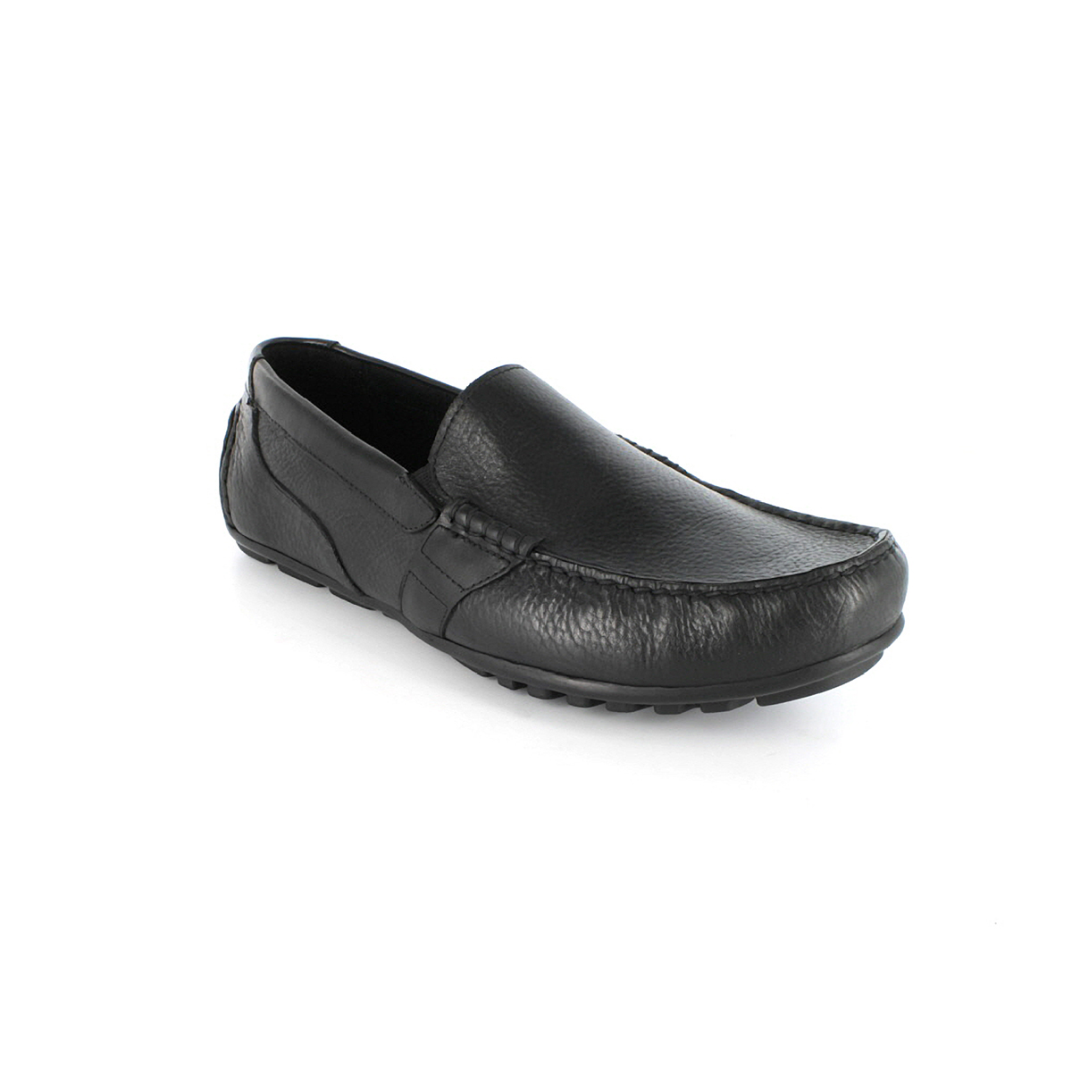 Nunn Bush Men's Elijah Casual Slip-On Shoe- Black