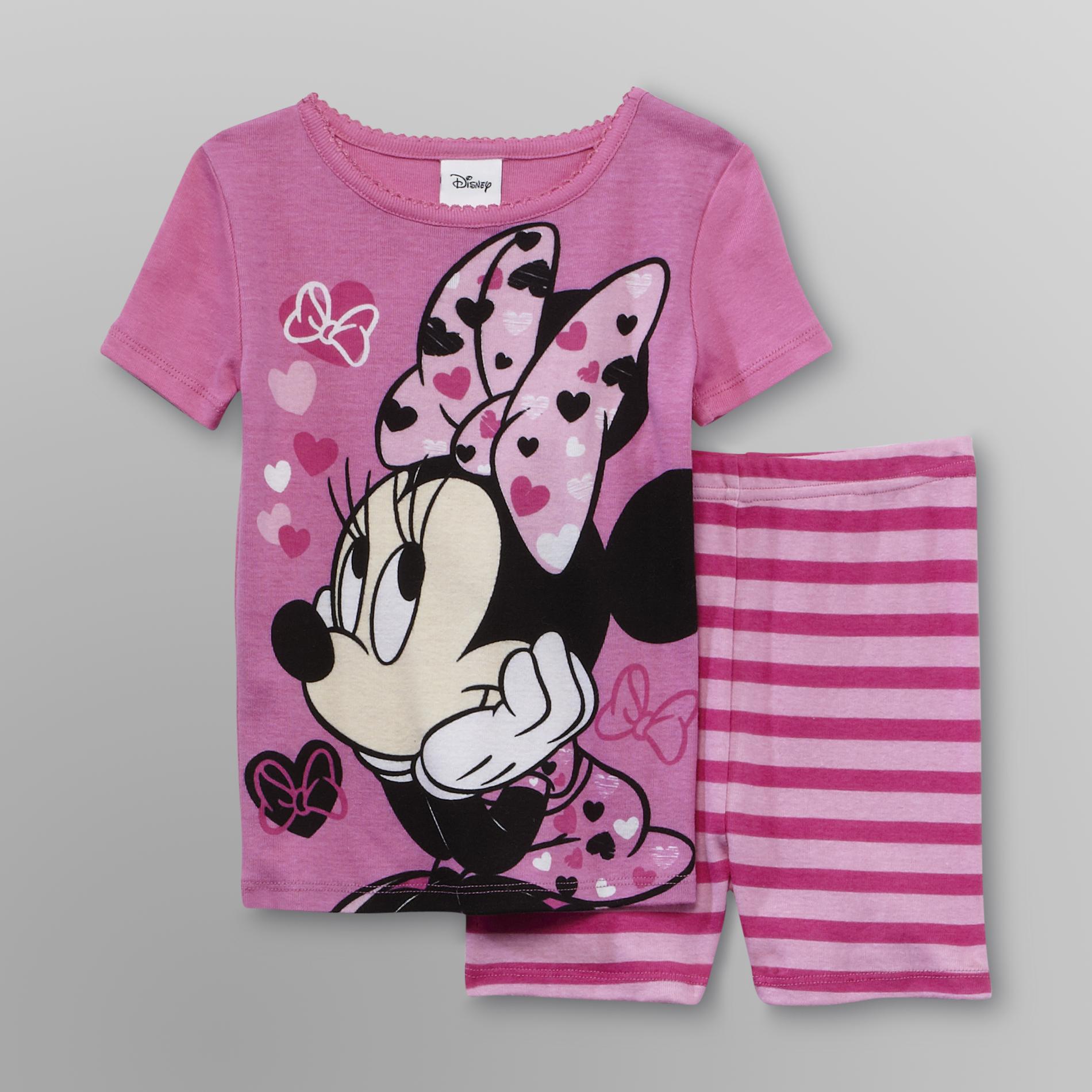Disney Minnie Mouse Infant & Toddler Girl's Short Pajamas