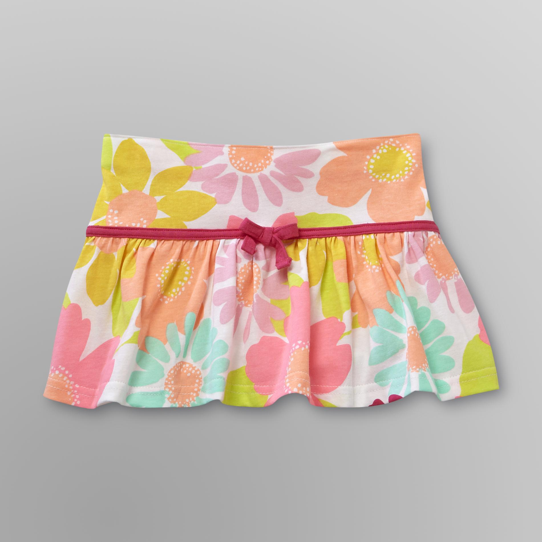 WonderKids Infant & Toddler Girl's Knit Skirt- Floral