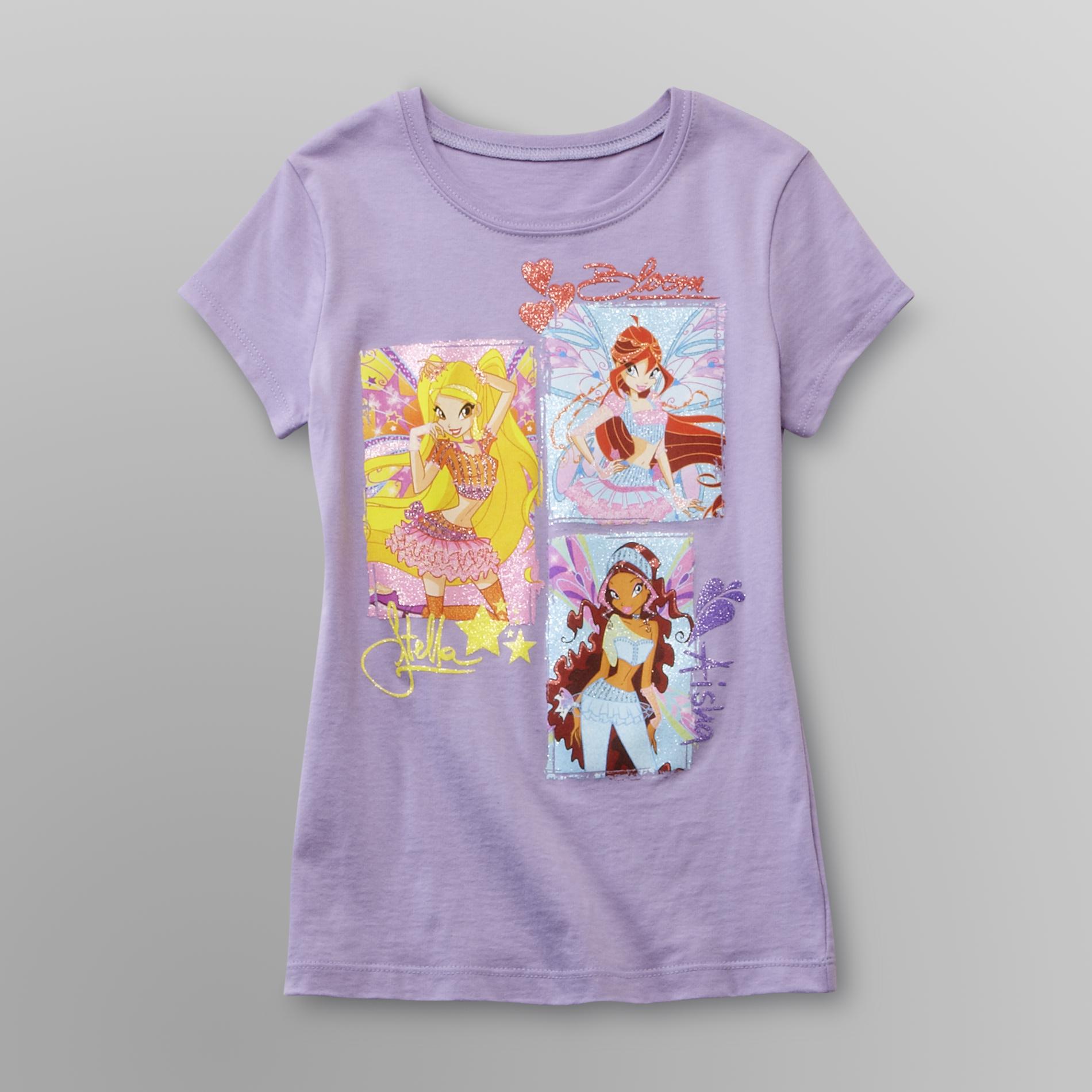 Nickelodeon Winx Club Girl's Graphic T-Shirt - Fairies