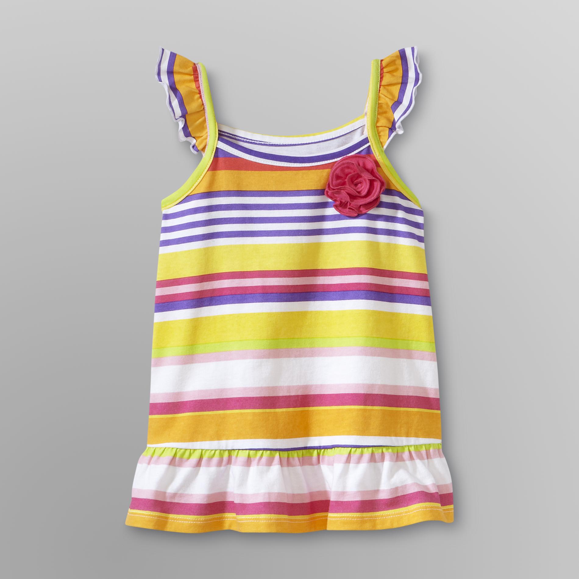WonderKids Infant & Toddler Girl's Sleeveless Tunic - Striped