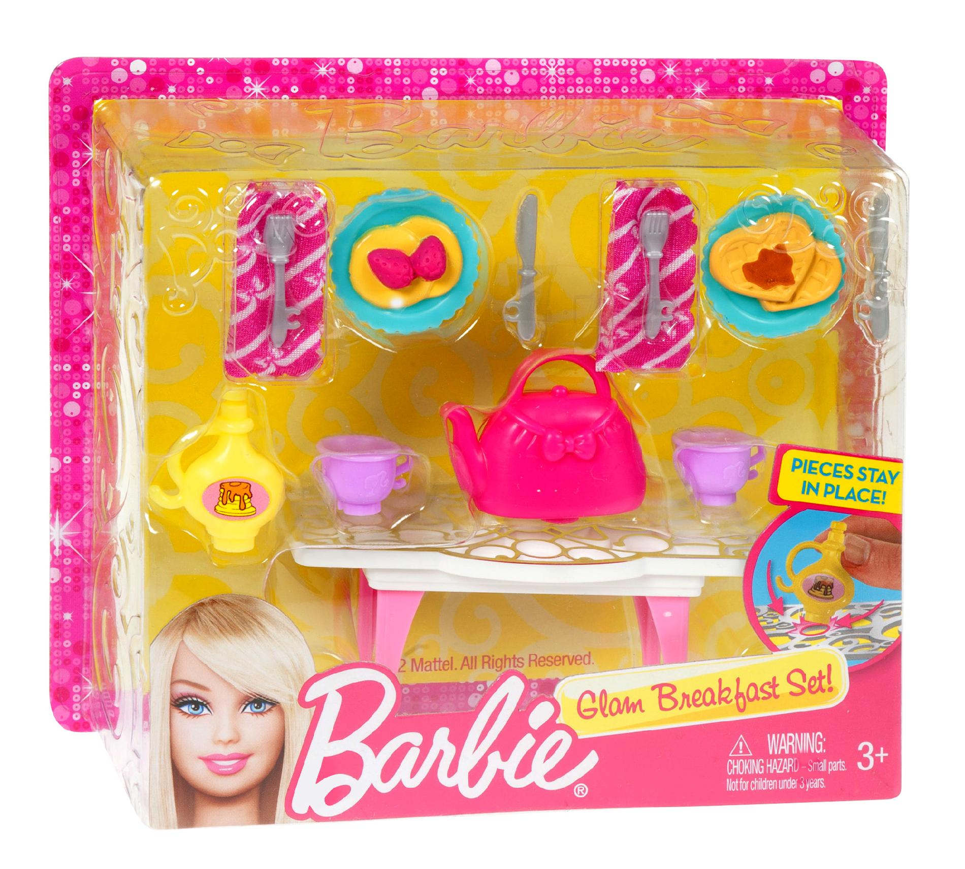 barbie breakfast set