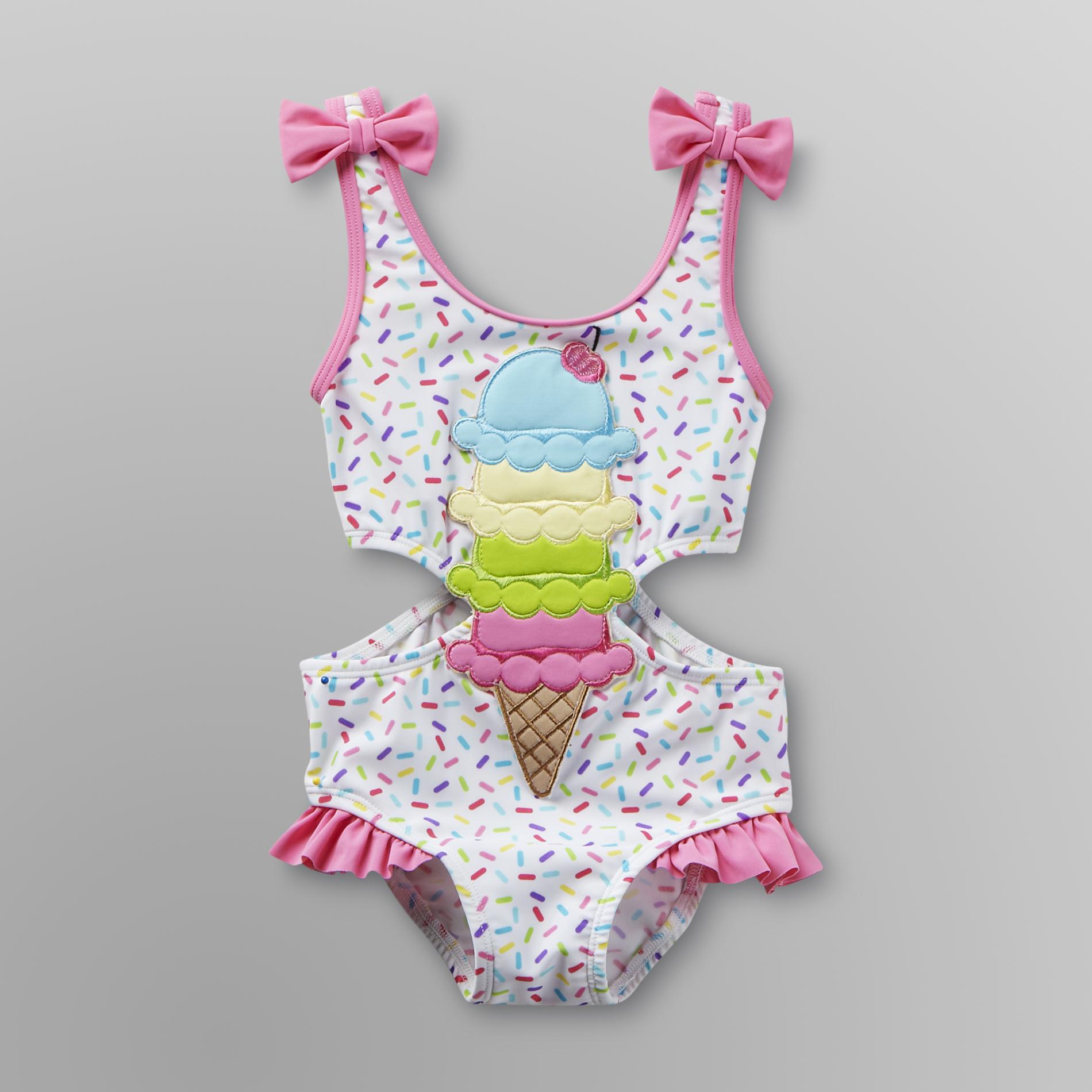 Joe Boxer Infant & Toddler Girl's Swimsuit - Ice Cream