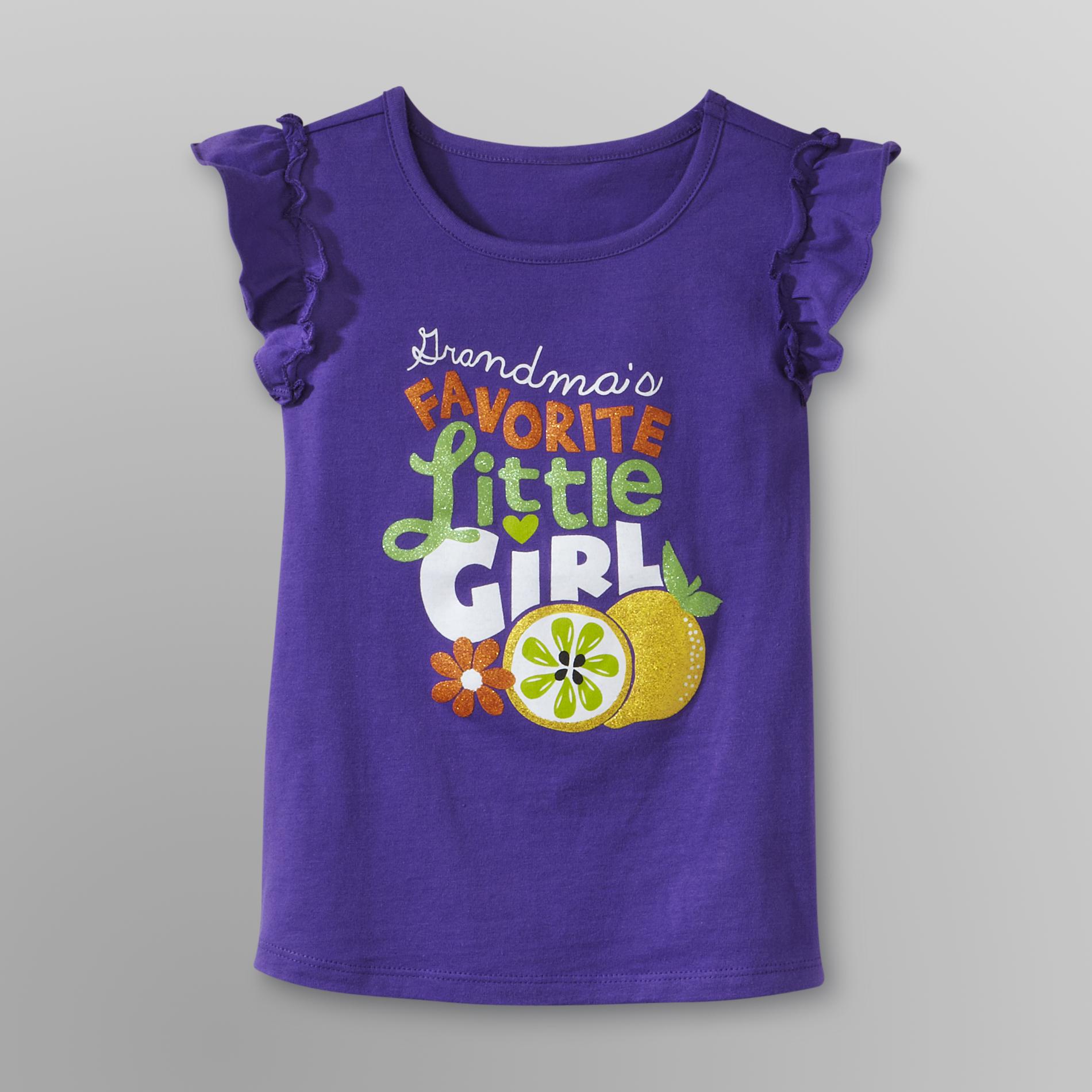 WonderKids Infant & Toddler Girl's Ruffled T-Shirt - Grandma's Girl