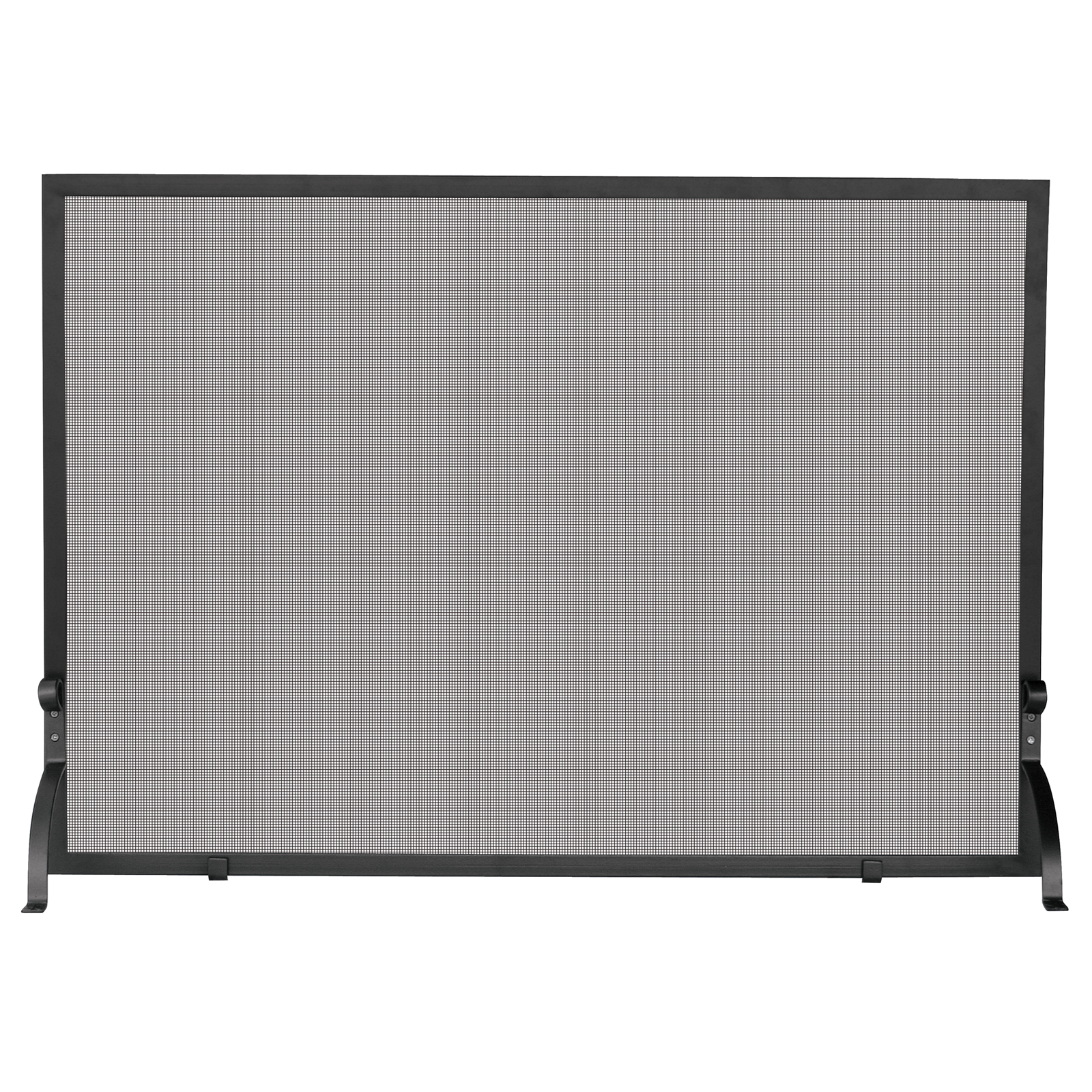 UniFlame Single Panel Olde World Iron Screen, Medium