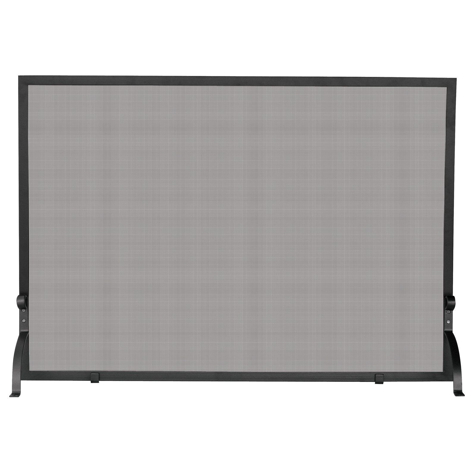 UniFlame Single Panel Olde World Iron Screen, Large