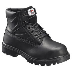 Avenger Safety Footwear Men's Steel Toe Internal Metatarsal Guard Boot A7300 - Black