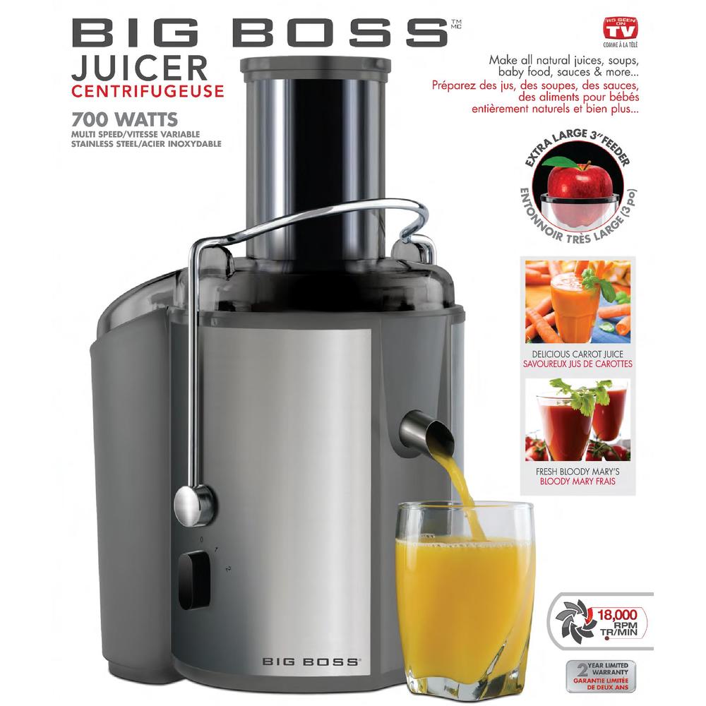 Sharper Image 8021 700 Watt Stainless Steel Super Juicer