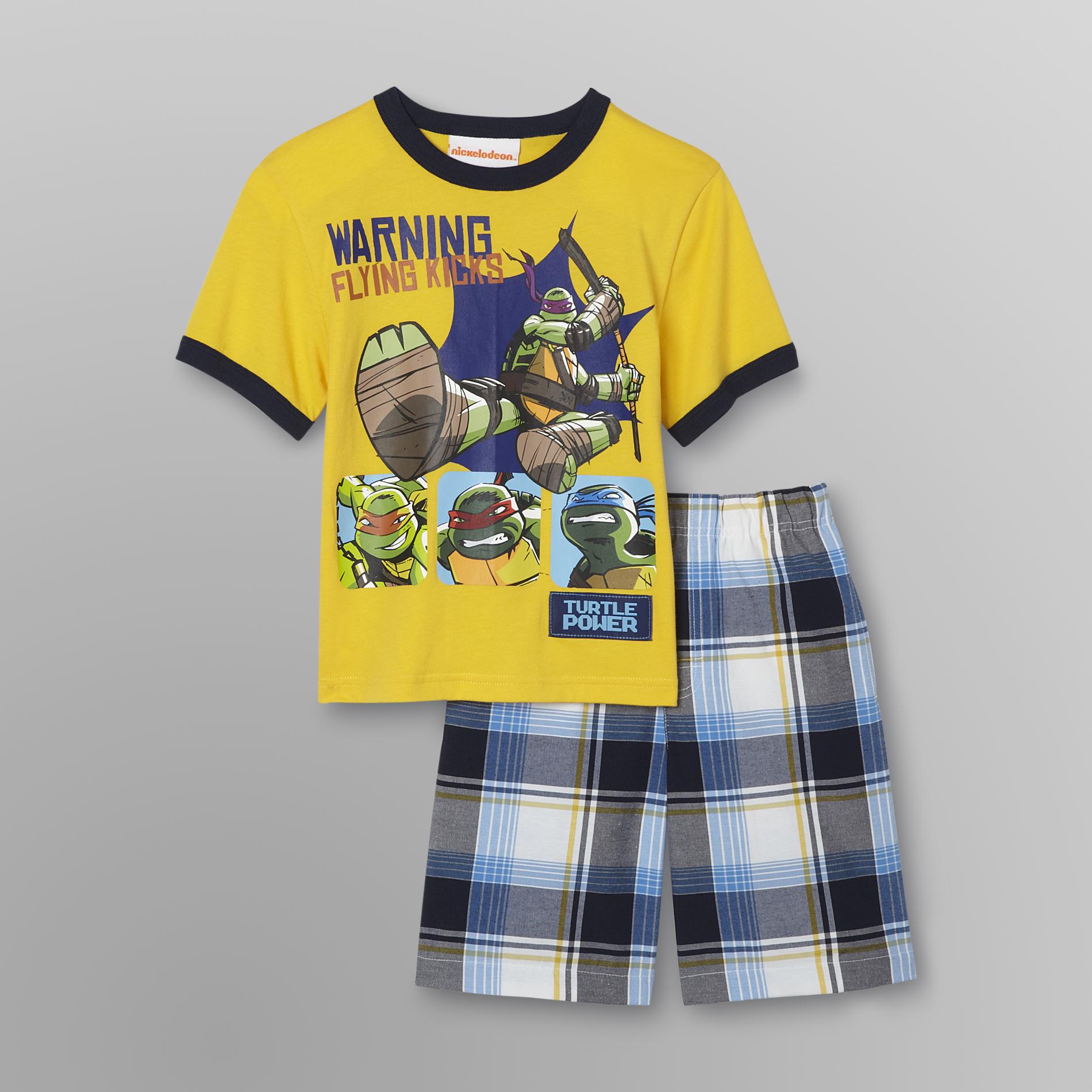 Nickelodeon Teenage Mutant Ninja Turtles Boy's T-Shirt & Shorts