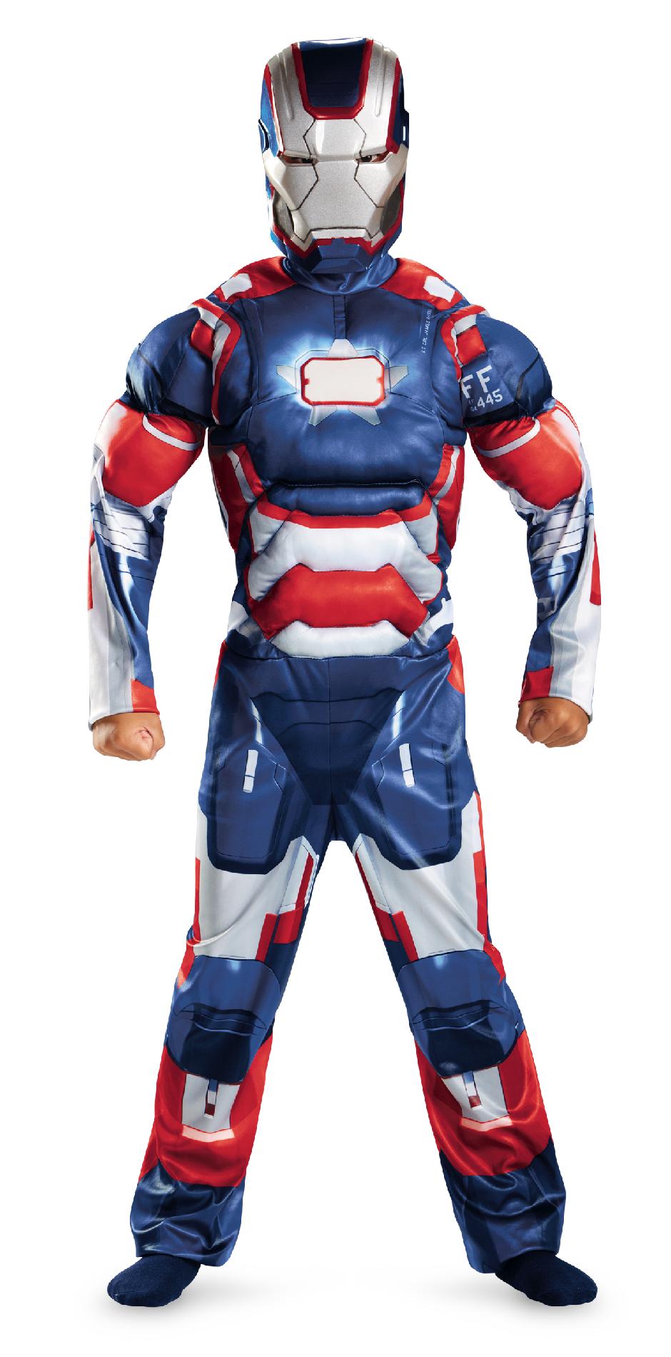 Marvel Iron Patriot Muscle Boys' Costume