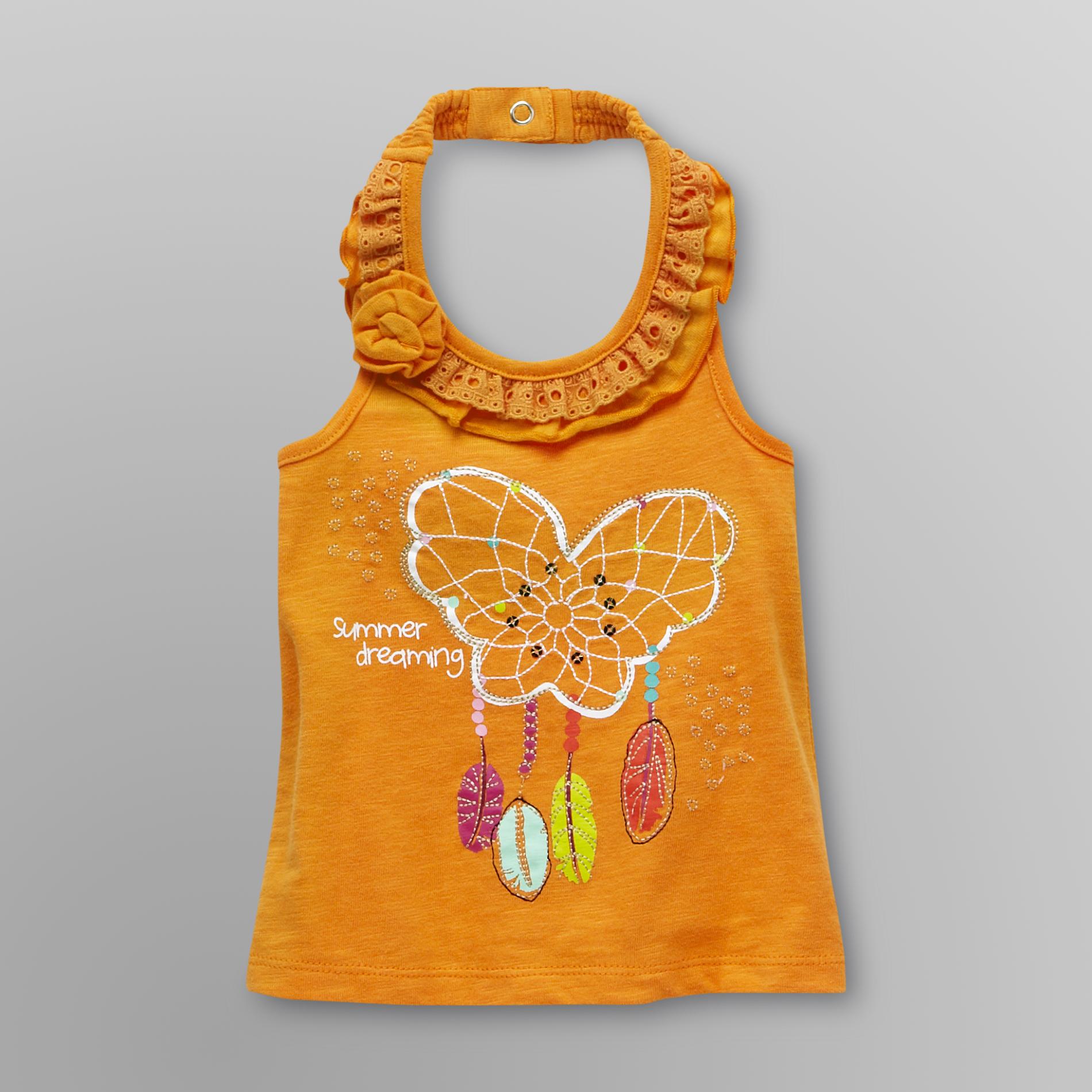Route 66 Infant & Toddler Girl's Halter Top - Butterfly