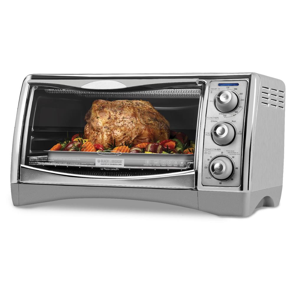 BLACK+DECKER Convection Toaster Oven Broiler