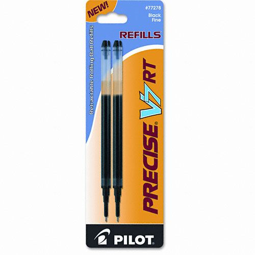 Pilot Automotive PIL77278 Refill for Precise V7 RT Rolling Ball  Fine Black Ink  2/Pack