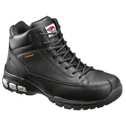 Avenger Safety Footwear Men's Composite Toe Waterproof Electrical Hazard Hiker A7248 - Black