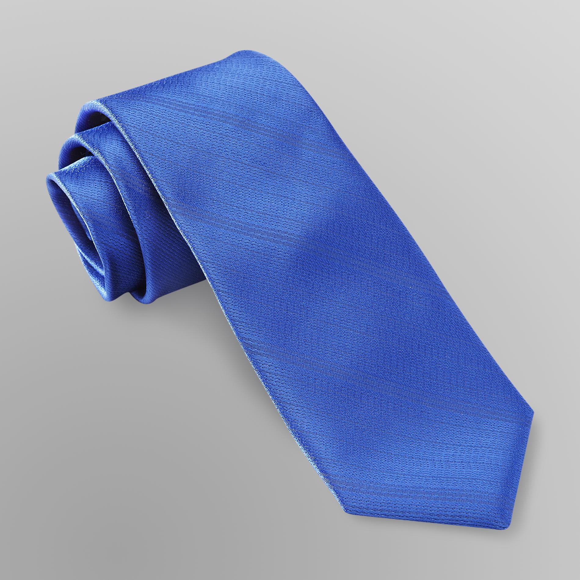 Structure Men's Necktie - Textured Stripes