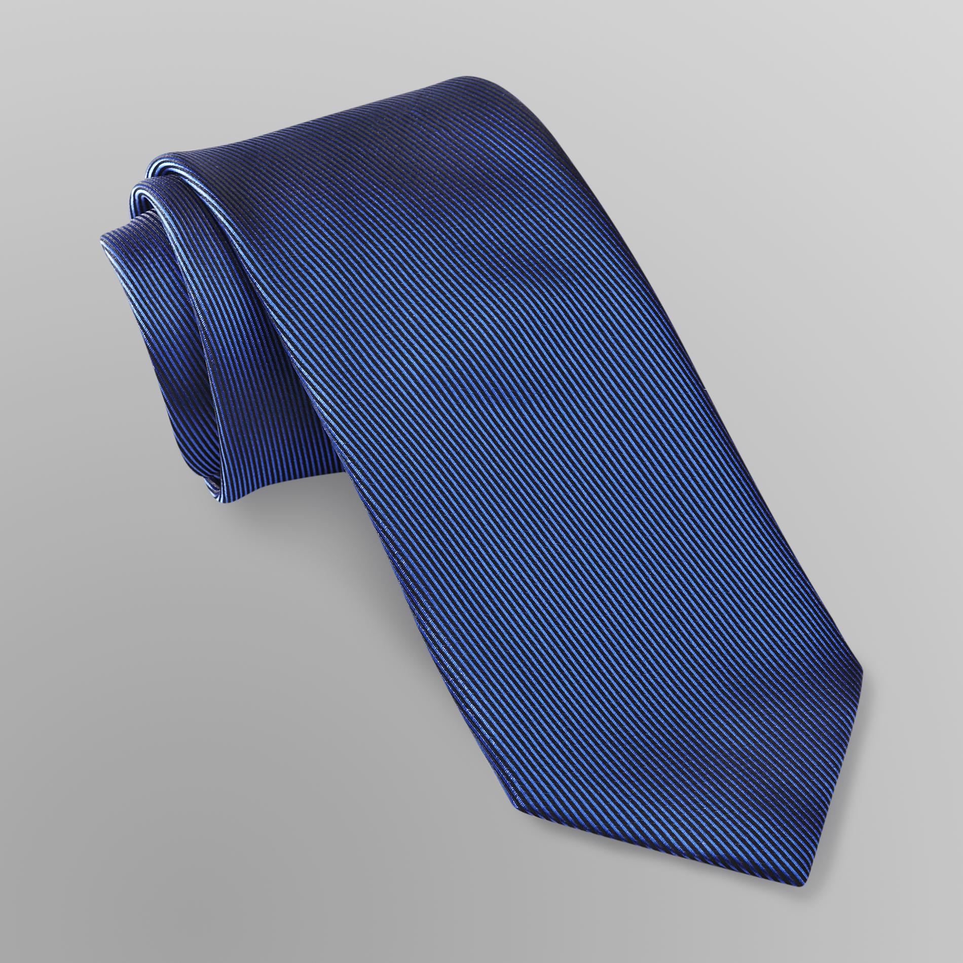 Structure Men's Necktie - Textured Stripes